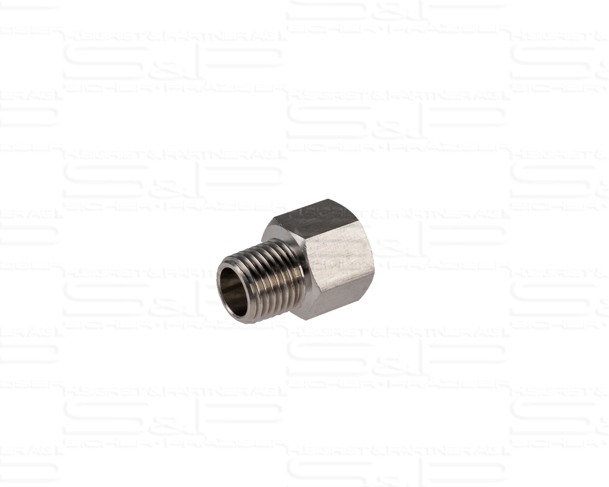 Adattatore filettato INOX, R3/4" (m.) G1/4" (w.)