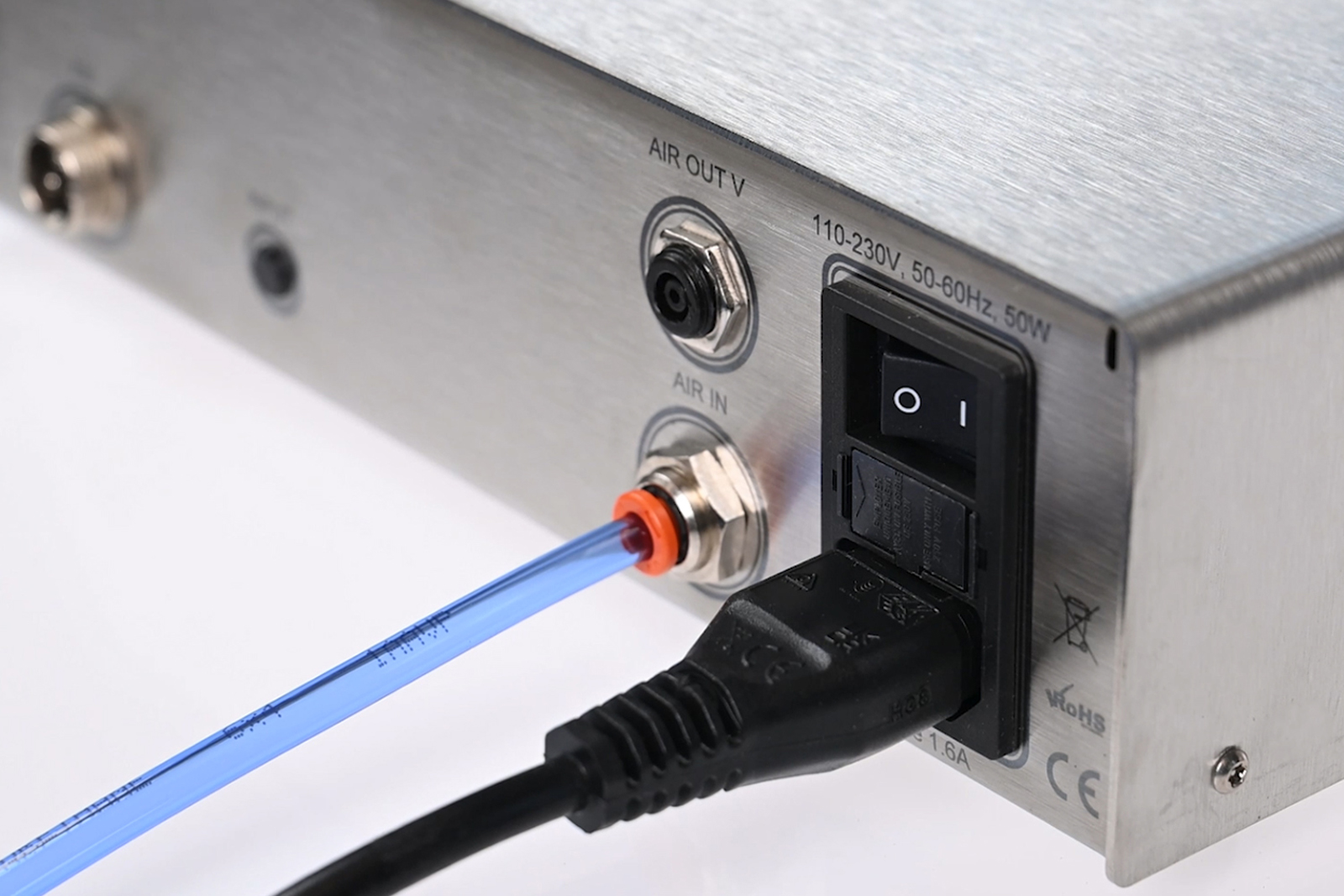 Anschlüsse des EDG50® Dosiergeräts