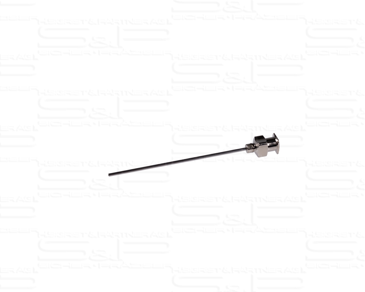 Dispensing needle, all-metal, straight