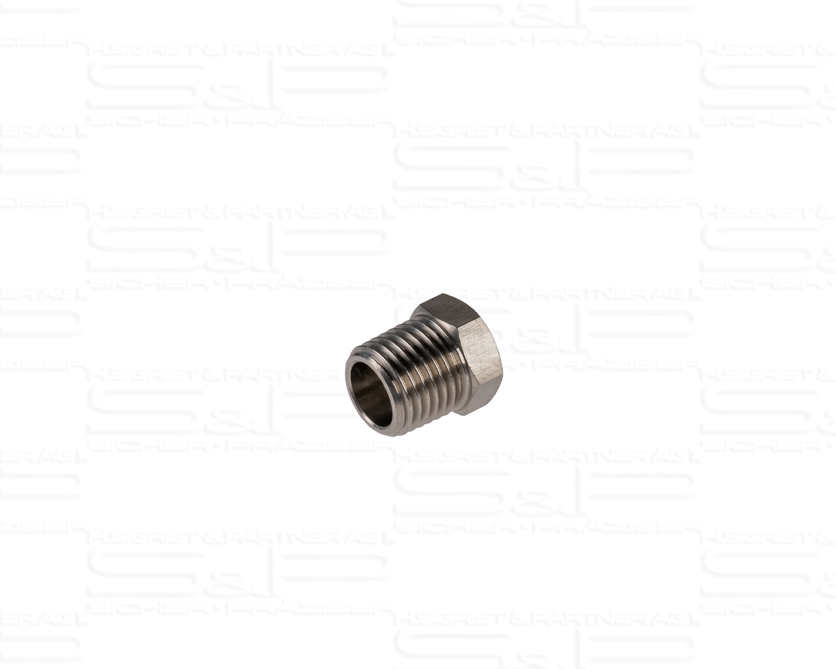 Adattatore filettato INOX, R1/4" (m.) R1/8" (f.)