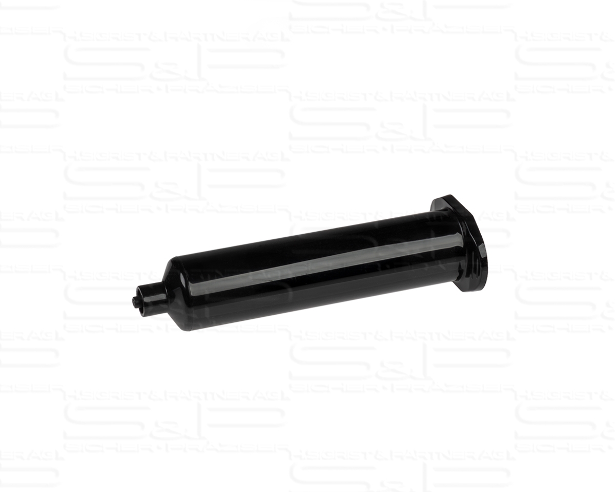 Kartusche schwarz Luer-Lock, 30 cc, UV