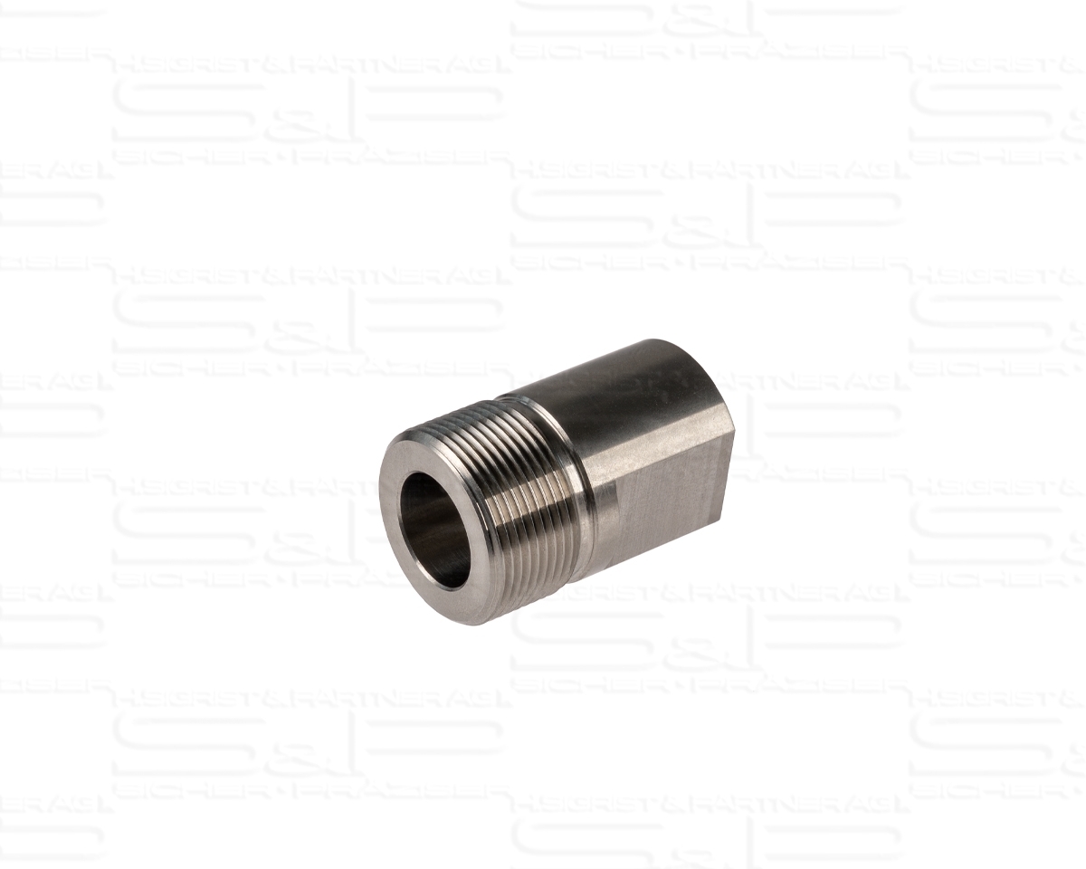 Adattatore filettato INOX, M20 x 1 (m.), G1/4" (f.)