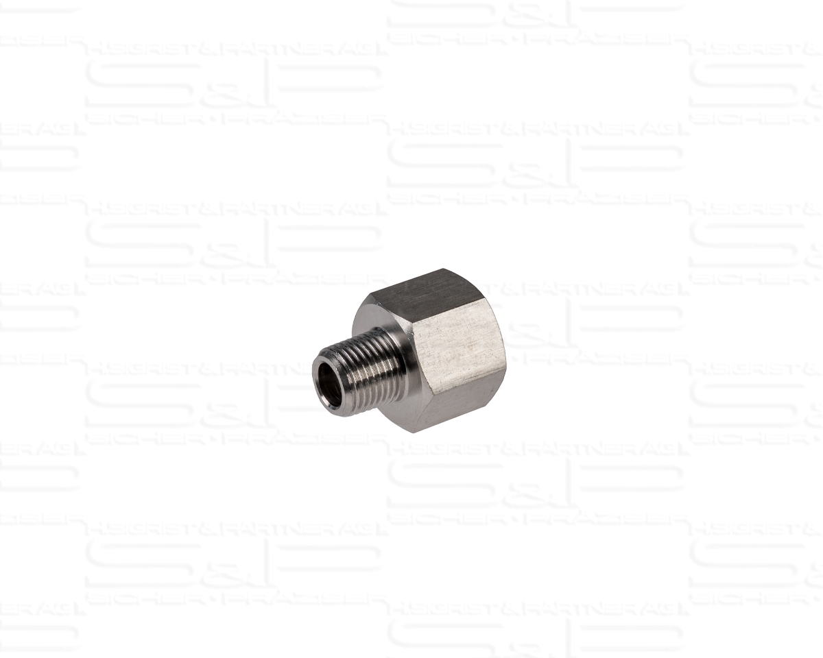 Adattatore filettato INOX, R1/8" (m.) R1/4" (f.)