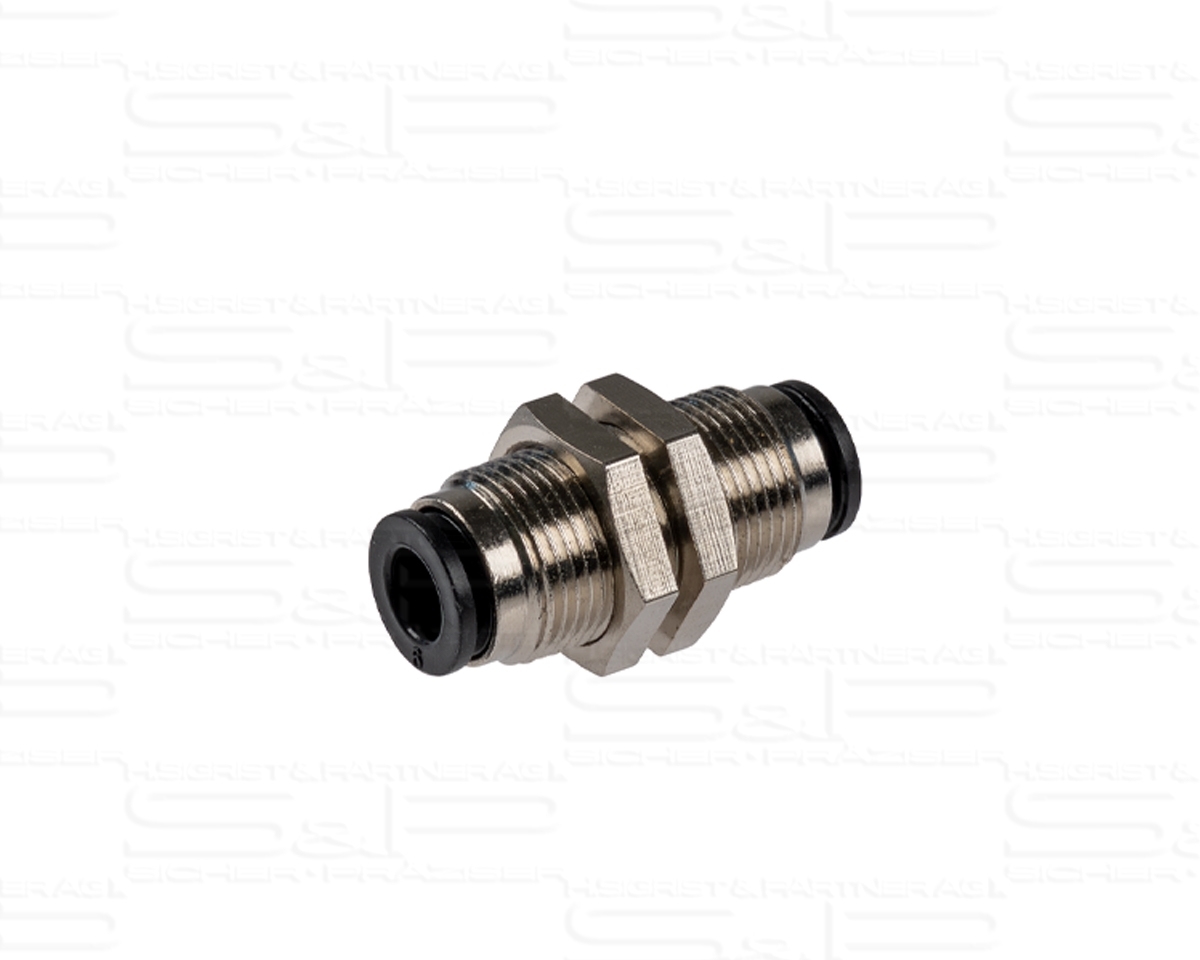 Bulkhead compression fitting